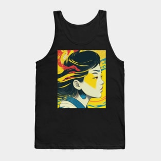 Vintage Vietnamese girl Tank Top